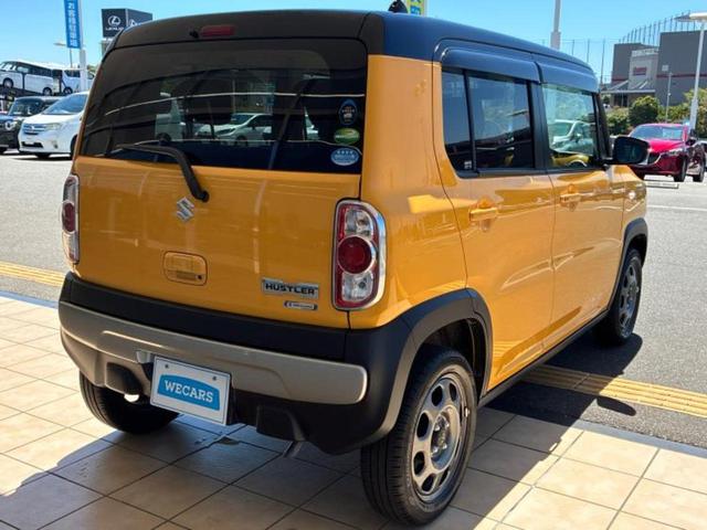 ハスラー Ｇ　保証書／社外　ＳＤナビ／衝突安全装置／シートヒーター／Ｂｌｕｅｔｏｏｔｈ接続／ＥＢＤ付ＡＢＳ／横滑り防止装置／アイドリングストップ／ワンセグＴＶ／エアバッグ　運転席／エアバッグ　助手席　盗難防止装置（3枚目）