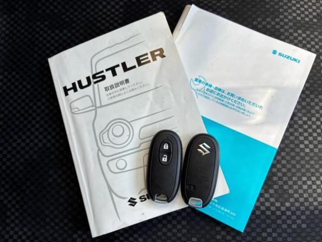 ハスラー Ｇ　保証書／社外　ＳＤナビ／衝突安全装置／シートヒーター／Ｂｌｕｅｔｏｏｔｈ接続／ＥＢＤ付ＡＢＳ／横滑り防止装置／アイドリングストップ／ワンセグＴＶ／エアバッグ　運転席／エアバッグ　助手席　盗難防止装置（32枚目）