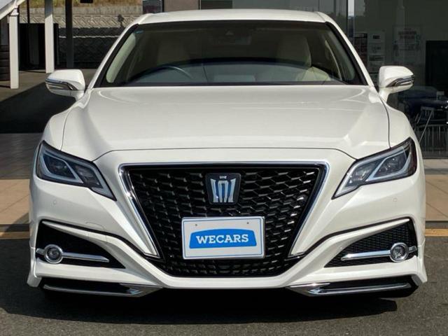 クラウンハイブリッド S Cパッケージ 純正エアロ/保証書/純正 8インチ SDナビ/衝突安全装置/シートヒーター/車線逸脱防止支援システム/シート フルレザー/ヘッドランプ LED/Bluetooth接続/ETC2.0/EBD付ABS(52枚目)