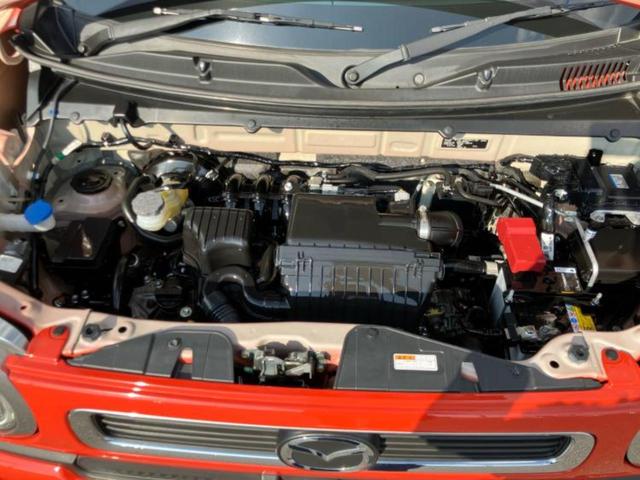 フレアクロスオーバー ハイブリッドXS 新品タイヤ/保証書/純正 8インチ メモリーナビ/アイアクティブセンス(マツダ)/シートヒーター 前席/360°ビューモニター/車線逸脱防止支援システム/パーキングアシスト バックガイド 盗難防止装置(55枚目)