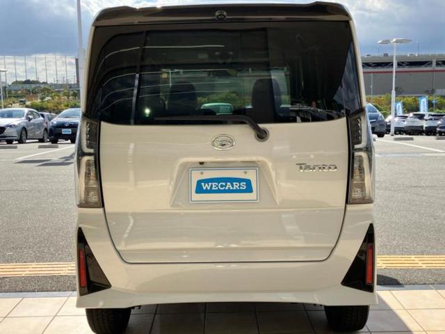 タント カスタムＲＳ　新品タイヤ／保証書／純正　１０インチ　ナビ／スマートアシスト（トヨタ・ダイハツ）／両側電動スライドドア／シートヒーター　前席／パノラマモニター／車線逸脱防止支援システム／シート　ハーフレザー　ターボ（57枚目）