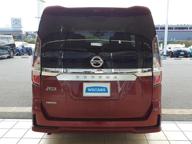 セレナ ハイウェイスターV 新品タイヤ/保証書/純正 SDナビ/インテリジェントルームミラー/衝突安全装置/両側電動スライドドア/車線逸脱防止支援システム/ヘッドランプ LED/ETC/EBD付ABS/横滑り防止装置 記録簿(58枚目)