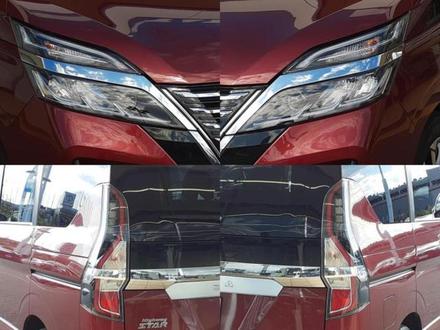 セレナ ハイウェイスターV 新品タイヤ/保証書/純正 SDナビ/インテリジェントルームミラー/衝突安全装置/両側電動スライドドア/車線逸脱防止支援システム/ヘッドランプ LED/ETC/EBD付ABS/横滑り防止装置 記録簿(66枚目)