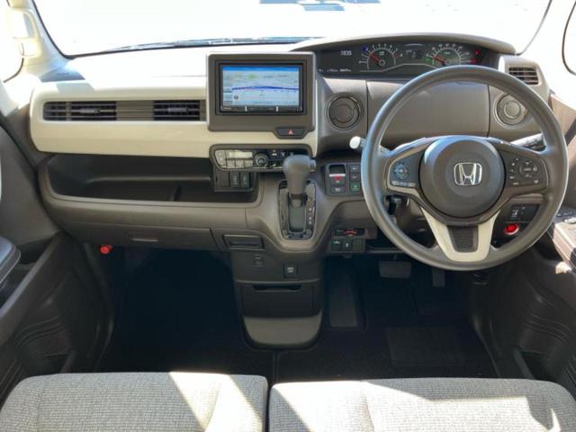 N-BOX L 新品タイヤ/保証書/社外 SDナビ/衝突安全装置/電動スライドドア/シートヒーター/車線逸脱防止支援システム/ヘッドランプ LED/ETC/EBD付ABS/横滑り防止装置/アイドリングストップ(6枚目)