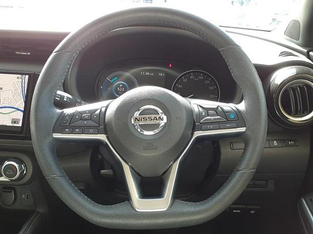 キックス Ｘ　保証書／純正　９インチ　ＳＤナビ／インテリジェントルームミラー／衝突安全装置／アラウンドビューモニター／車線逸脱防止支援システム／シート　ハーフレザー／プロパイロット／ドライブレコーダー　前後　ＥＴＣ（14枚目）