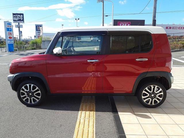 ハスラー Ｊ　新品タイヤ／保証書／純正　ＳＤナビ／衝突安全装置／シートヒーター／車線逸脱防止支援システム／ヘッドランプ　ＨＩＤ／ＥＴＣ／ＥＢＤ付ＡＢＳ／横滑り防止装置／アイドリングストップ／フルセグＴＶ（2枚目）