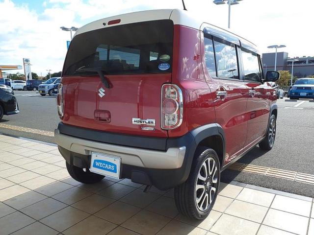 ハスラー Ｊ　新品タイヤ／保証書／純正　ＳＤナビ／衝突安全装置／シートヒーター／車線逸脱防止支援システム／ヘッドランプ　ＨＩＤ／ＥＴＣ／ＥＢＤ付ＡＢＳ／横滑り防止装置／アイドリングストップ／フルセグＴＶ（3枚目）