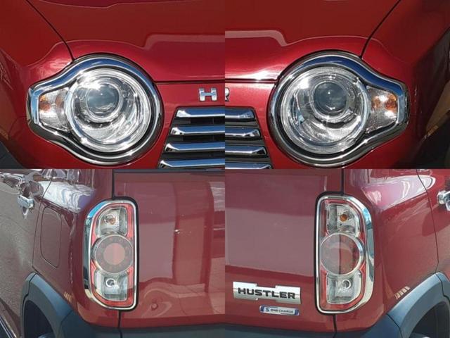 ハスラー Ｊ　新品タイヤ／保証書／純正　ＳＤナビ／衝突安全装置／シートヒーター／車線逸脱防止支援システム／ヘッドランプ　ＨＩＤ／ＥＴＣ／ＥＢＤ付ＡＢＳ／横滑り防止装置／アイドリングストップ／フルセグＴＶ（65枚目）