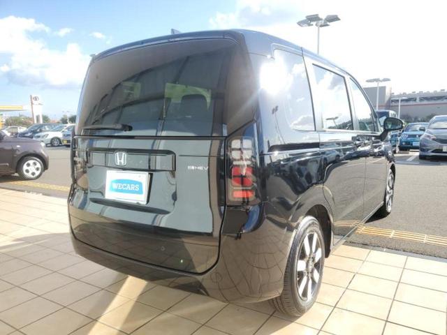 フリード ｅＨＥＶエアーＥＸ　保証書／純正　９インチ　ナビ／ホンダセンシング／両側電動スライドドア／シートヒーター　前席／車線逸脱防止支援システム／登録済未使用車／ヘッドランプ　ＬＥＤ／Ｂｌｕｅｔｏｏｔｈ接続／ＥＢＤ付ＡＢＳ（3枚目）