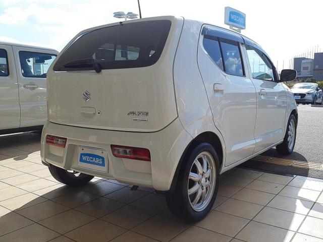 アルト X 新品タイヤ/保証書/社外 メモリーナビ/衝突安全装置/シートヒーター/ETC/EBD付ABS/横滑り防止装置/アイドリングストップ/ワンセグTV/エアバッグ 運転席/エアバッグ 助手席 ワンオーナー(3枚目)