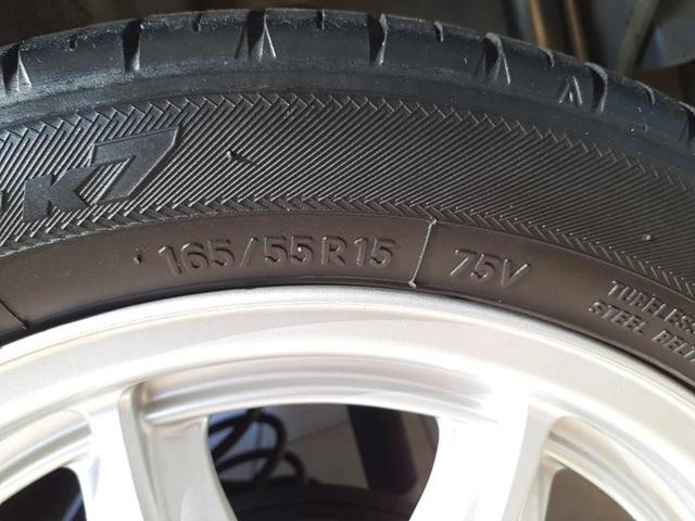 アルト X 新品タイヤ/保証書/社外 メモリーナビ/衝突安全装置/シートヒーター/ETC/EBD付ABS/横滑り防止装置/アイドリングストップ/ワンセグTV/エアバッグ 運転席/エアバッグ 助手席 ワンオーナー(56枚目)