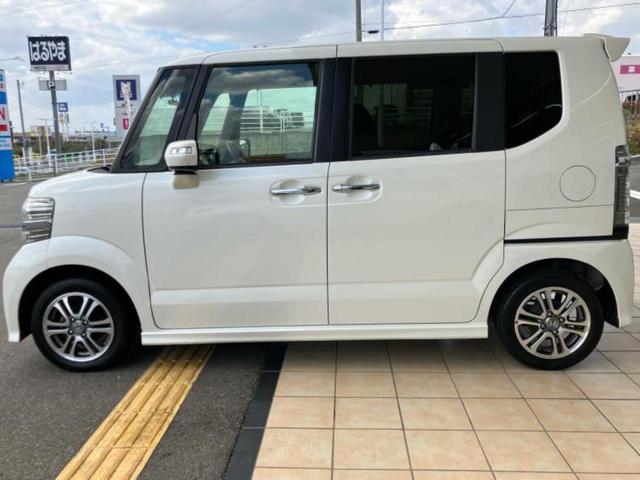 N-BOXカスタム G・Lパッケージ 新品タイヤ/社外 SDナビ/電動スライドドア/ETC/EBD付ABS/横滑り防止装置/アイドリングストップ/ワンセグTV/エアバッグ 運転席/エアバッグ 助手席/アルミホイール 純正 14インチ(2枚目)