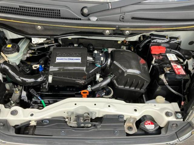 N-BOXカスタム G・Lパッケージ 新品タイヤ/社外 SDナビ/電動スライドドア/ETC/EBD付ABS/横滑り防止装置/アイドリングストップ/ワンセグTV/エアバッグ 運転席/エアバッグ 助手席/アルミホイール 純正 14インチ(58枚目)