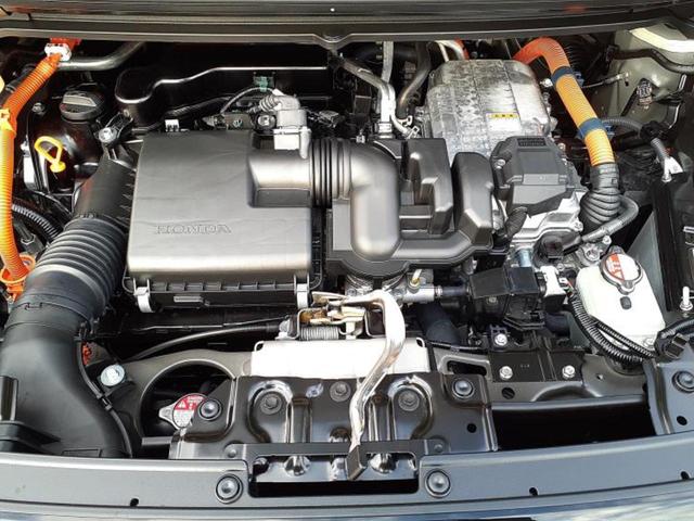 フリード ｅＨＥＶエアーＥＸ　保証書／純正　９インチ　メモリーナビ／ホンダセンシング／両側電動スライドドア／シートヒーター　前席／車線逸脱防止支援システム／パーキングアシスト　バックガイド／登録済未使用車　衝突被害軽減システム（62枚目）