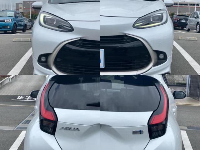 アクア Z 新品タイヤ/純正エアロ/保証書/ディスプレイオーディオ+ナビ10インチ/トヨタセーフティセンス/シートヒーター 前席/パノラミックビューモニター/車線逸脱防止支援システム/シート ハーフレザー(49枚目)