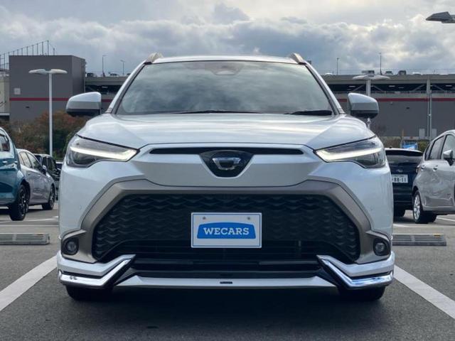 カローラクロス ハイブリッドＺ　純正エアロ／保証書／ディスプレイオーディオ＋ナビ１０．５インチ／トヨタセーフティセンス／シートヒーター　前席／パノラミックビューモニター／車線逸脱防止支援システム／シート　ハーフレザー　全周囲カメラ（43枚目）