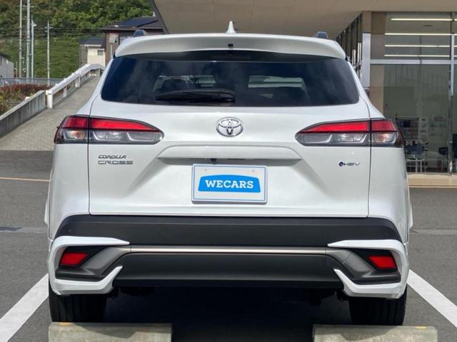 カローラクロス ハイブリッドＺ　純正エアロ／保証書／ディスプレイオーディオ＋ナビ１０．５インチ／トヨタセーフティセンス／シートヒーター　前席／パノラミックビューモニター／車線逸脱防止支援システム／シート　ハーフレザー　全周囲カメラ（44枚目）