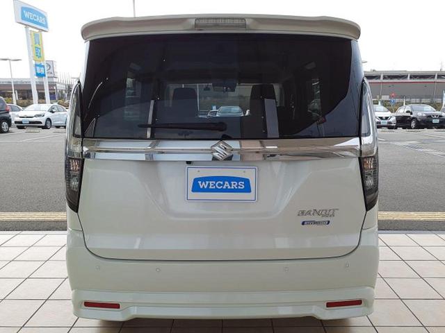 ソリオバンディット バンディットハイブリッドＭＶ　新品タイヤ／保証書／純正　ＳＤナビ／衝突安全装置／両側電動スライドドア／シートヒーター／車線逸脱防止支援システム／ヘッドランプ　ＬＥＤ／ＥＴＣ／ＥＢＤ付ＡＢＳ／横滑り防止装置／アイドリングストップ（57枚目）