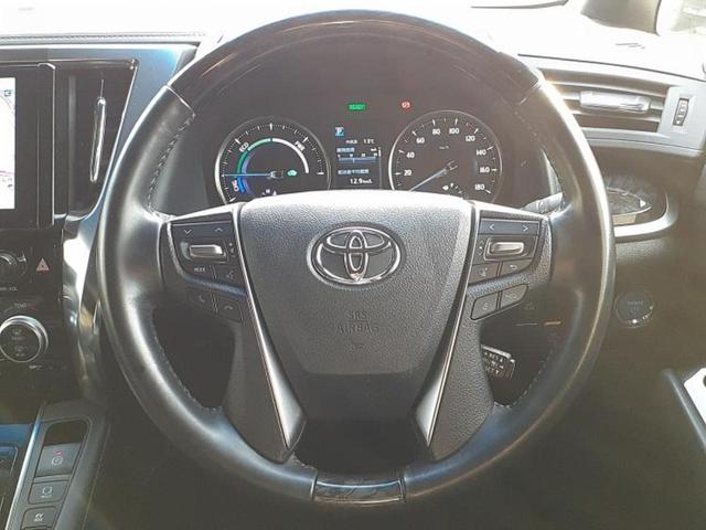 アルファードハイブリッド ４ＷＤハイブリッドＳタイプゴールド　新品タイヤ／純正エアロ／ディスプレイオーディオ＋ナビ９インチ／フリップダウンモニター　純正　１２．８インチ／デジタルインナーミラー／衝突安全装置／両側電動スライドドア　衝突被害軽減システム　フルエアロ（15枚目）