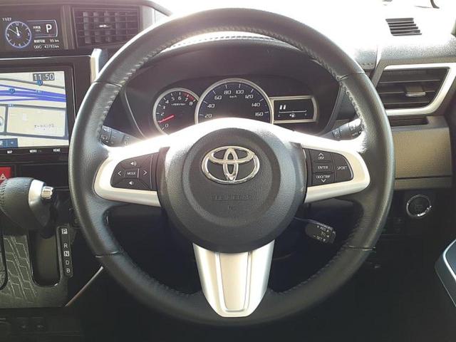 ルーミー カスタムG-T 新品タイヤ/保証書/純正 9インチ SDナビ/衝突安全装置/両側電動スライドドア/車線逸脱防止支援システム/ヘッドランプ LED/ETC/EBD付ABS/横滑り防止装置/アイドリングストップ(14枚目)