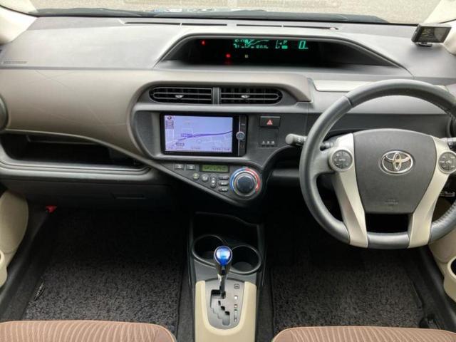 アクア Ｇ　保証書／純正　ＳＤナビ／ヘッドランプ　ＬＥＤ／Ｂｌｕｅｔｏｏｔｈ接続／ＥＴＣ／ＥＢＤ付ＡＢＳ／横滑り防止装置／アイドリングストップ／バックモニター／ワンセグＴＶ／ＤＶＤ／エアバッグ　運転席　ＤＶＤ再生（6枚目）