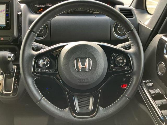 Ｎ－ＢＯＸカスタム ＥＸ・ターボ　新品タイヤ／保証書／純正　ＳＤナビ／ホンダセンシング／両側電動スライドドア／シートヒーター　前席／車線逸脱防止支援システム／シート　ハーフレザー／ドライブレコーダー　前後／ヘッドランプ　ＬＥＤ　ターボ（14枚目）