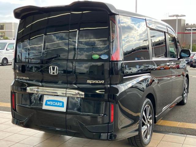 ステップワゴンスパーダ スパーダクールスピリット・ホンダセンシング　保証書／純正　ＳＤナビ／フリップダウンモニター／ホンダセンシング／両側電動スライドドア／シートヒーター　前席／マルチビューカメラシステム／シート　ハーフレザー／ドライブレコーダー　純正　後席モニター（3枚目）