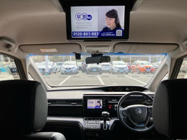 ステップワゴンスパーダ スパーダクールスピリット・ホンダセンシング　保証書／純正　ＳＤナビ／フリップダウンモニター／ホンダセンシング／両側電動スライドドア／シートヒーター　前席／マルチビューカメラシステム／シート　ハーフレザー／ドライブレコーダー　純正　後席モニター（9枚目）