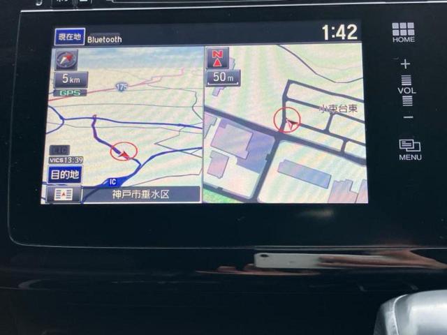 ステップワゴンスパーダ スパーダクールスピリット・ホンダセンシング　保証書／純正　ＳＤナビ／フリップダウンモニター／ホンダセンシング／両側電動スライドドア／シートヒーター　前席／マルチビューカメラシステム／シート　ハーフレザー／ドライブレコーダー　純正　後席モニター（10枚目）