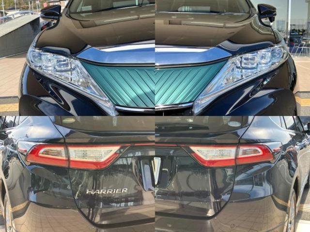 ハリアー プレミアムメタルアンドレザーパッケージ　新品タイヤ／純正エアロ／保証書／社外　１０インチ　ＳＤナビ／衝突安全装置／シートヒーター／車線逸脱防止支援システム／シート　フルレザー／電動バックドア／ヘッドランプ　ＬＥＤ／ＥＴＣ／ＥＢＤ付ＡＢＳ（56枚目）