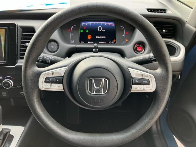 フィット ホーム　社外　８インチ　ナビ／ホンダセンシング／車線逸脱防止支援システム／ドライブレコーダー　社外／ヘッドランプ　ＬＥＤ／ＥＴＣ／ＥＢＤ付ＡＢＳ／横滑り防止装置／アイドリングストップ／クルーズコントロール（14枚目）