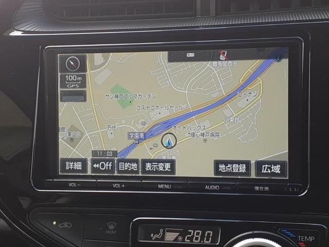 アクア クロスオーバー　保証書／純正　９インチ　ＳＤナビ／衝突安全装置／車線逸脱防止支援システム／シート　ハーフレザー／ドライブレコーダー　純正／ヘッドランプ　ＬＥＤ／Ｂｌｕｅｔｏｏｔｈ接続／ＥＴＣ／ＥＢＤ付ＡＢＳ　ドラレコ（9枚目）