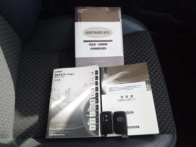 アクア クロスオーバー　保証書／純正　９インチ　ＳＤナビ／衝突安全装置／車線逸脱防止支援システム／シート　ハーフレザー／ドライブレコーダー　純正／ヘッドランプ　ＬＥＤ／Ｂｌｕｅｔｏｏｔｈ接続／ＥＴＣ／ＥＢＤ付ＡＢＳ　ドラレコ（35枚目）