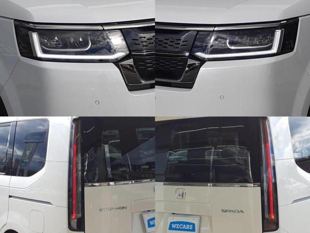 ステップワゴン スパーダ　保証書／純正　１１インチ　ナビ／フリップダウンモニター　純正　１５．６インチ／ホンダセンシング／両側電動スライドドア／シートヒーター　前席／車線逸脱防止支援システム／電動バックドア／登録済未使用車（58枚目）