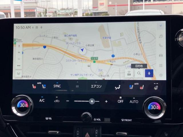 NX NX350h Fスポーツ 保証書/ディスプレイオーディオ+ナビ14インチ/デジタルインナーミラー/プリクラッシュセーフティ/エアーシート 前席/パノラミックビューモニター/車線逸脱防止支援システム/シート フルレザー 革シート(9枚目)