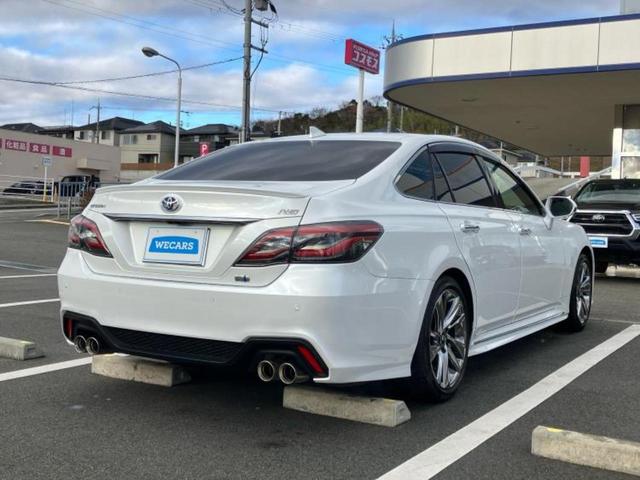 クラウンハイブリッド ＲＳアドバンス　サンルーフ／保証書／純正　１０．３インチ　メモリーナビ／デジタルインナーミラー／トヨタセーフティセンス／エアーシート　前席／パノラミックビューモニター／車線逸脱防止支援システム／シート　合皮　ドラレコ（3枚目）