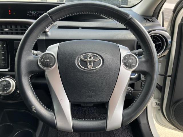 アクア Ｇ　社外　ＳＤナビ／ヘッドランプ　ＨＩＤ／ＥＴＣ／ＥＢＤ付ＡＢＳ／横滑り防止装置／アイドリングストップ／フルセグＴＶ／エアバッグ　運転席／エアバッグ　助手席／パワーウインドウ／キーレスエントリー（15枚目）