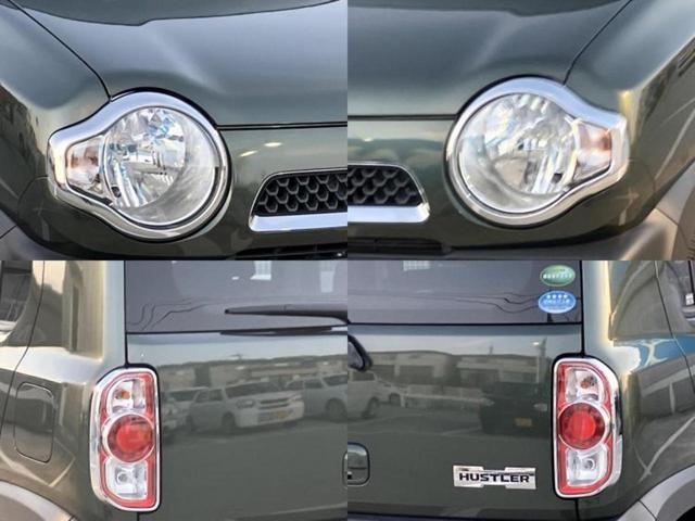 ハスラー Ｇ　新品タイヤ／保証書／社外　ＳＤナビ／シートヒーター／ＥＴＣ／ＥＢＤ付ＡＢＳ／アイドリングストップ／フルセグＴＶ／エアバッグ　運転席／エアバッグ　助手席／アルミホイール　純正　１５インチ　盗難防止装置（57枚目）