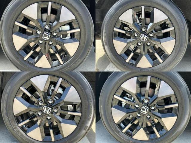 ステップワゴン ｅＨＥＶスパーダ　新品タイヤ／保証書／純正　１０インチ　ＳＤナビ／衝突安全装置／両側電動スライドドア／シートヒーター　前席／車線逸脱防止支援システム／シート　ハーフレザー／電動バックドア／ドライブレコーダー　前後（55枚目）