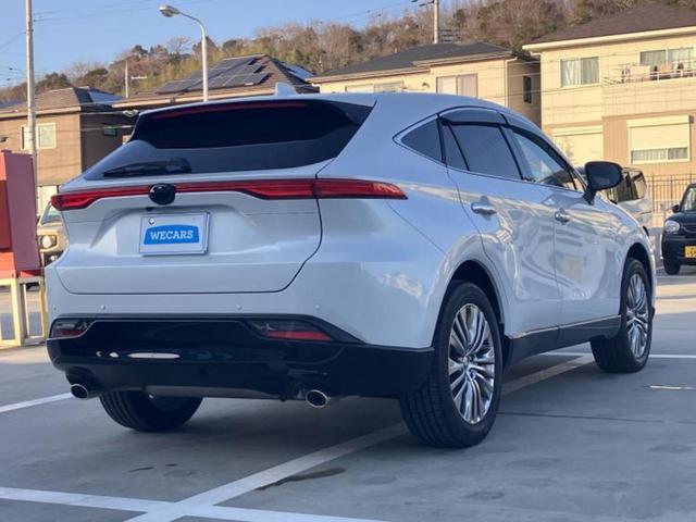 ハリアー Ｚ　サンルーフ／ＪＢＬ／保証書／純正　ＳＤナビ／デジタルインナーミラー／衝突安全装置／車線逸脱防止支援システム／シート　ハーフレザー／電動バックドア／ヘッドランプ　ＬＥＤ／ＥＴＣ／ＥＢＤ付ＡＢＳ（3枚目）