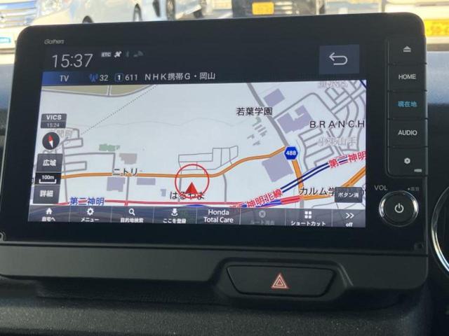 Ｎ－ＢＯＸカスタム ヒョウジュン　新品タイヤ／保証書／純正　９インチ　ナビ／ホンダセンシング／両側電動スライドドア／シートヒーター　前席／車線逸脱防止支援システム／ヘッドランプ　ＬＥＤ／ＥＢＤ付ＡＢＳ／横滑り防止装置　レーンアシスト（9枚目）