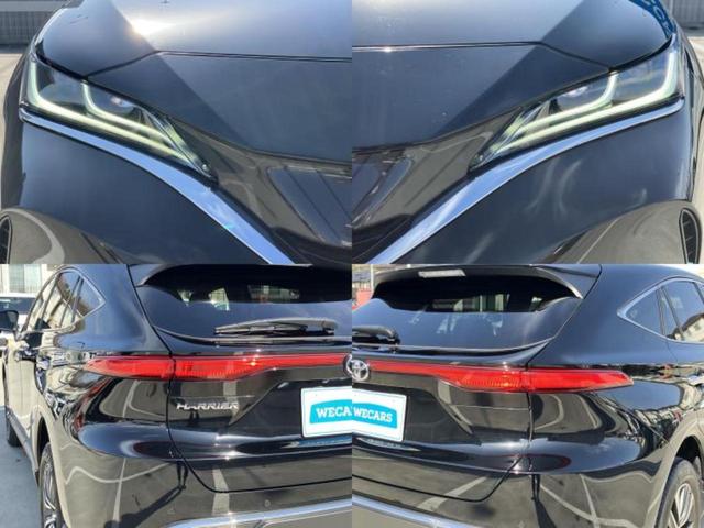 ハリアー G 新品タイヤ/保証書/ディスプレイオーディオ+ナビ8インチ/デジタルインナーミラー/トヨタセーフティセンス/車線逸脱防止支援システム/シート ハーフレザー/電動バックドア 衝突被害軽減システム ETC(56枚目)