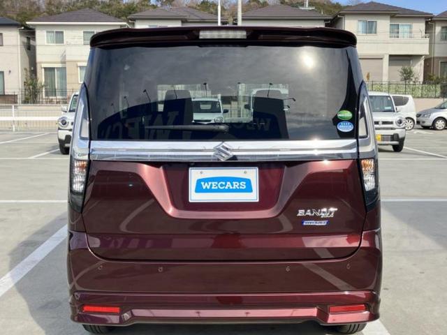 ソリオバンディット バンディットハイブリッドＭＶ　新品タイヤ／保証書／純正　９インチ　ナビ／フリップダウンモニター　社外　９インチ／デュアルカメラブレーキサポート（スズキ）／両側電動スライドドア／シートヒーター／全方位モニター　全周囲カメラ　ドラレコ（48枚目）