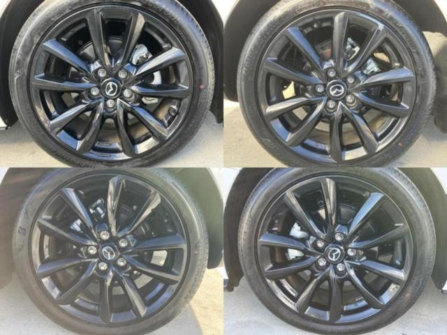 MAZDA3ファストバック X Lパッケージ 保証書/純正 SDナビ/シート フルレザー/ヘッドランプ LED/ETC/フルセグTV/アルミホイール 純正 18インチ/キーレスエントリー/オートエアコン/ワンオーナー/取扱説明書 革シート(55枚目)