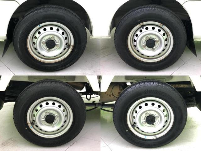 キャリイトラック KC 新品タイヤ/保証書/ドライブレコーダー 社外/エアバッグ 運転席/衝突安全ボディ/マニュアルエアコン/取扱説明書/ユーザー買取車/アクセサリーソケット/ヘッドライトレベライザー/三方開/ラジオ(38枚目)