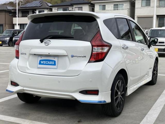 ノート ｅパワーＸ　新品タイヤ／純正エアロ／純正　ＳＤナビ／インテリジェントルームミラー／衝突安全装置／車線逸脱防止支援システム／ヘッドランプ　ＬＥＤ／ＥＴＣ／ＥＢＤ付ＡＢＳ／横滑り防止装置／アイドリングストップ（3枚目）