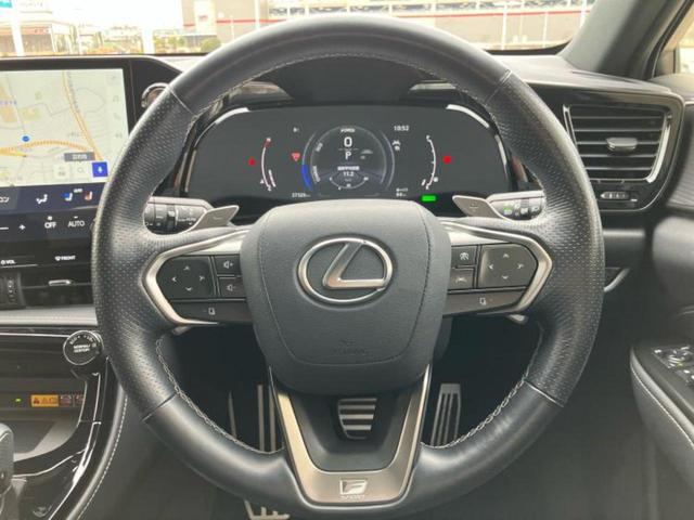 ＮＸ ＮＸ３５０ｈ　Ｆスポーツ　保証書／ディスプレイオーディオ＋ナビ１４インチ／デジタルインナーミラー／プリクラッシュセーフティ／エアーシート　前席／パノラミックビューモニター／車線逸脱防止支援システム／シート　フルレザー　革シート（15枚目）