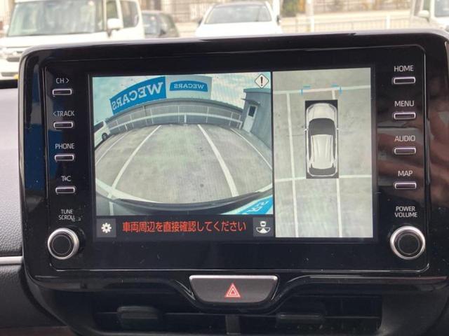 ヤリスクロス ハイブリッドＺ　新品タイヤ／保証書／ディスプレイオーディオ＋ナビ８インチ／トヨタセーフティセンス／シートヒーター　前席／パノラミックビューモニター／車線逸脱防止支援システム／シート　ハーフレザー　衝突被害軽減システム（11枚目）