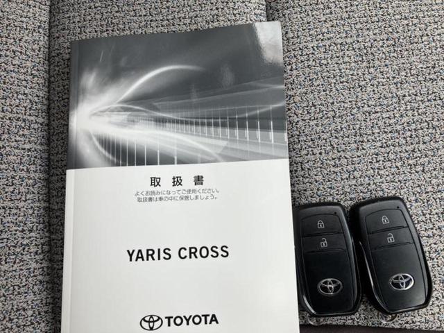 ヤリスクロス ハイブリッドＺ　新品タイヤ／保証書／ディスプレイオーディオ＋ナビ８インチ／トヨタセーフティセンス／シートヒーター　前席／パノラミックビューモニター／車線逸脱防止支援システム／シート　ハーフレザー　衝突被害軽減システム（34枚目）
