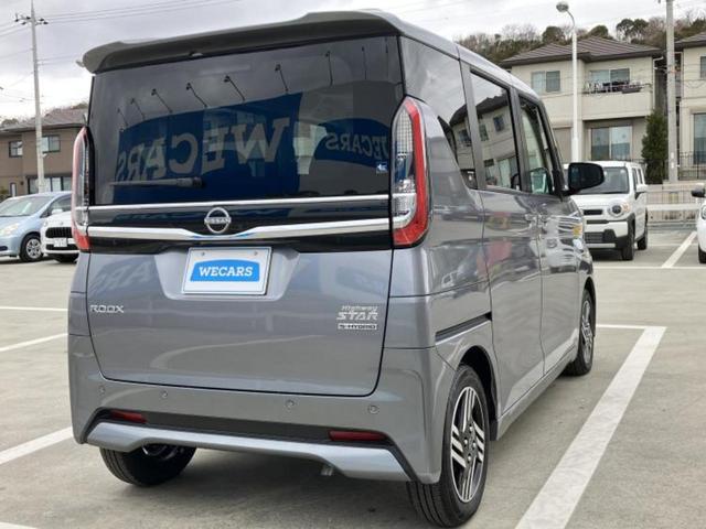 ルークス ハイウェイスターＸプロパイロットエディション　新品タイヤ／保証書／純正　９インチ　メモリーナビ／エマージェンシーブレーキ／ハンズフリー両側電動スライドドア／アラウンドビューモニター／車線逸脱防止支援システム／プロパイロット　衝突被害軽減システム（3枚目）